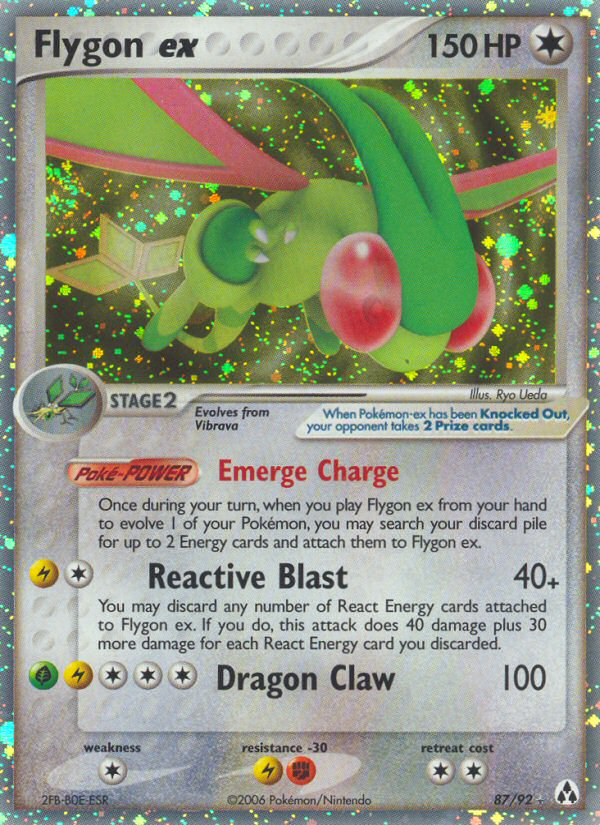 Flygon ex (87/92) [EX: Legend Maker] | Shuffle n Cut Hobbies & Games