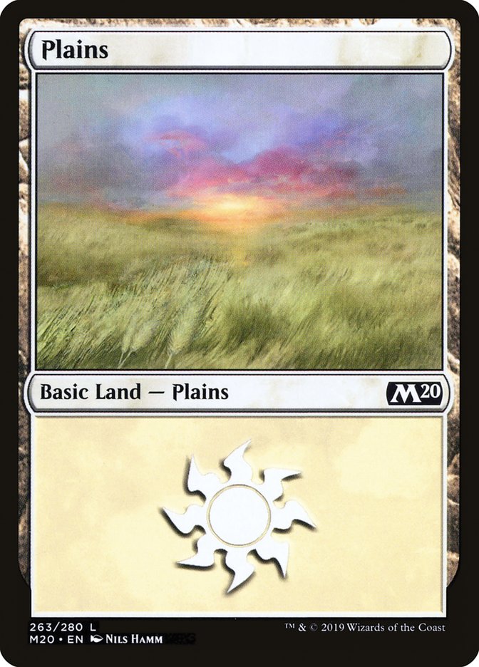 Plains (263) [Core Set 2020] | Shuffle n Cut Hobbies & Games