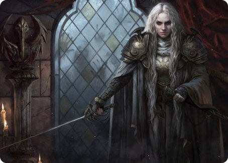 Thalia, Guardian of Thraben Art Card [Innistrad: Crimson Vow Art Series] | Shuffle n Cut Hobbies & Games