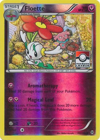 Floette (102/162) (League Promo) [XY: BREAKthrough] | Shuffle n Cut Hobbies & Games