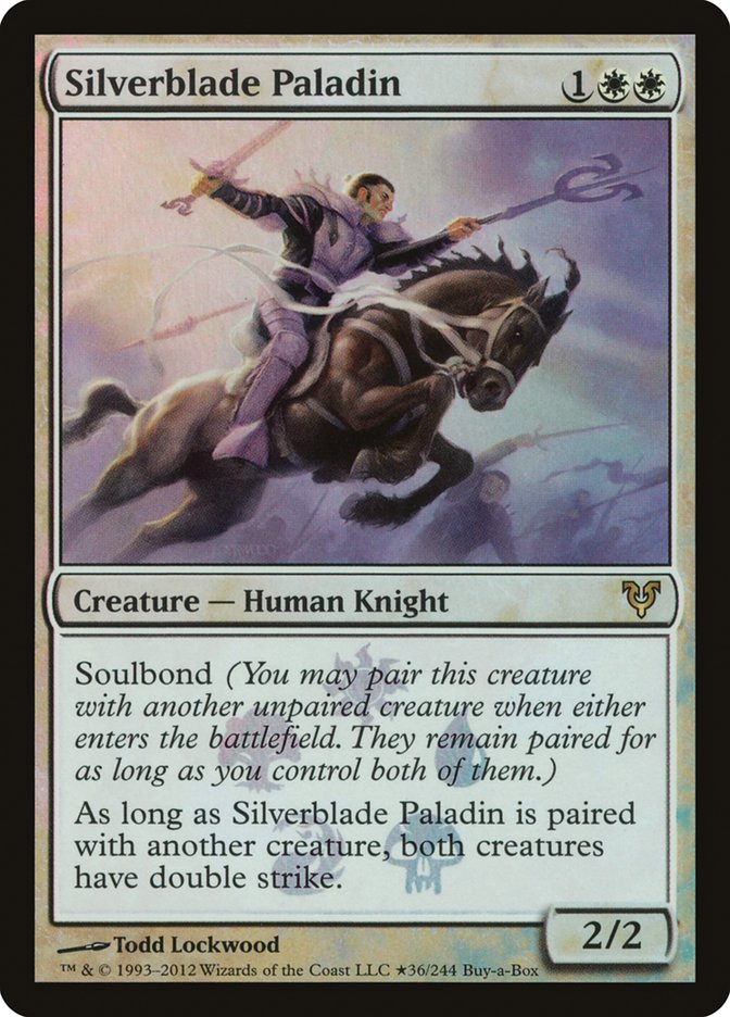 Silverblade Paladin (Buy-A-Box) [Avacyn Restored Promos] | Shuffle n Cut Hobbies & Games