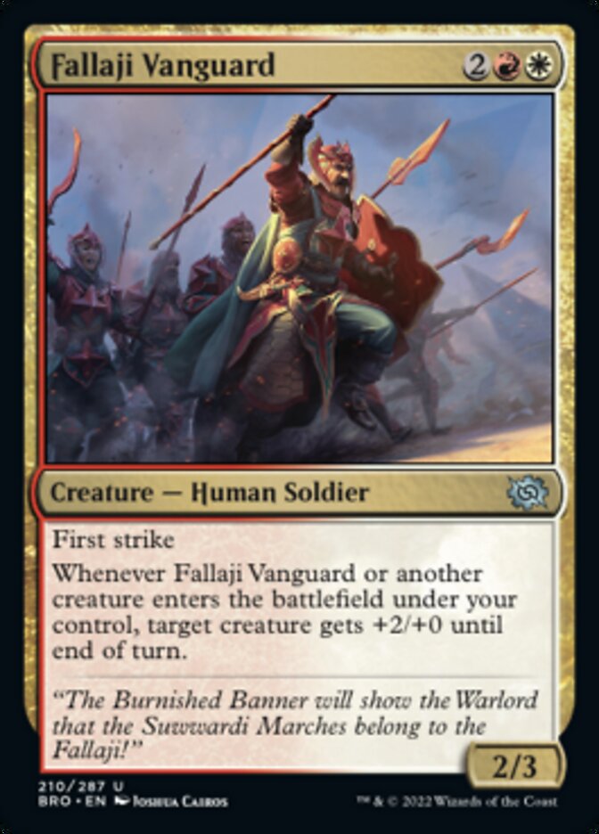 Fallaji Vanguard [The Brothers' War] | Shuffle n Cut Hobbies & Games