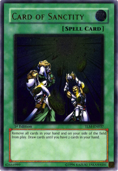 Card of Sanctity [TLM-EN037] Ultimate Rare | Shuffle n Cut Hobbies & Games