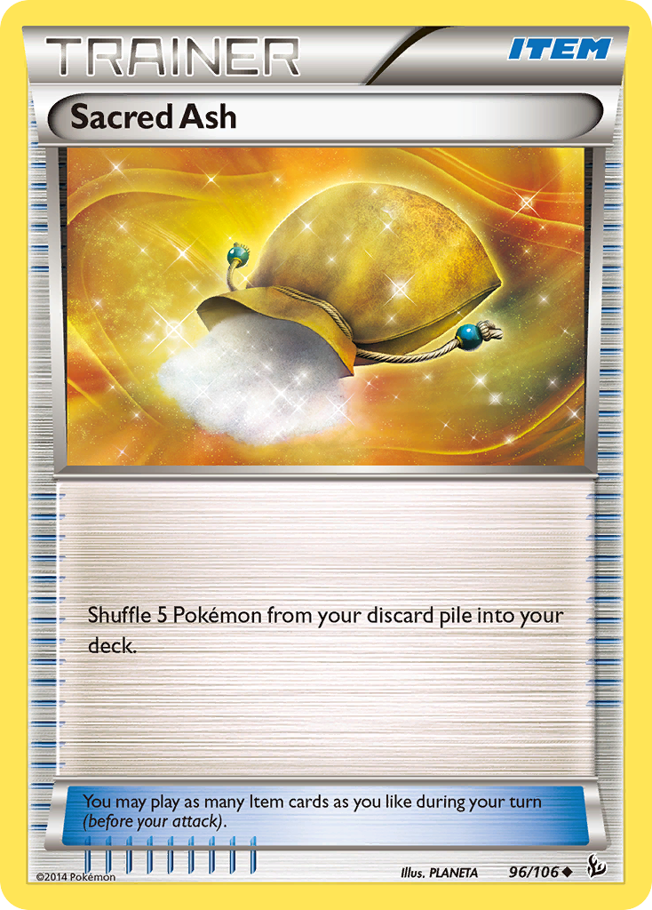 Sacred Ash (96/106) [XY: Flashfire] | Shuffle n Cut Hobbies & Games