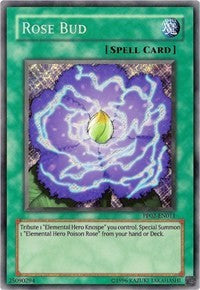 Rose Bud [PP02-EN011] Secret Rare | Shuffle n Cut Hobbies & Games