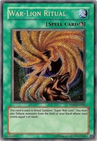 War-Lion Ritual (ScR) [PP02-EN002] Secret Rare | Shuffle n Cut Hobbies & Games