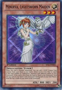 Minerva, Lightsworn Maiden [SDLI-EN002] Super Rare | Shuffle n Cut Hobbies & Games