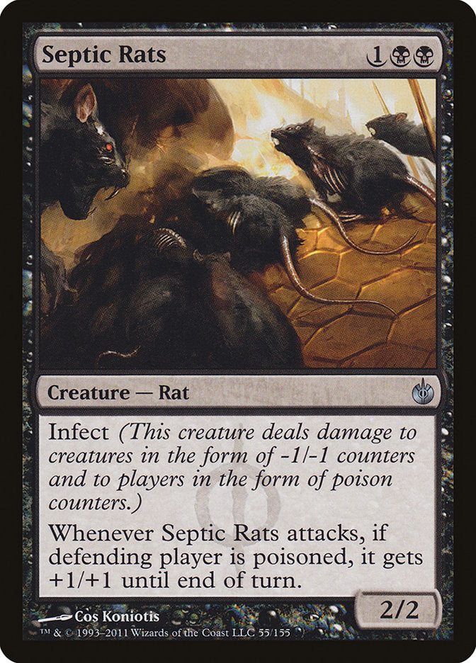 Septic Rats [Mirrodin Besieged] | Shuffle n Cut Hobbies & Games