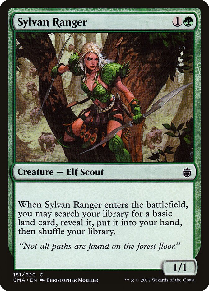 Sylvan Ranger [Commander Anthology] | Shuffle n Cut Hobbies & Games