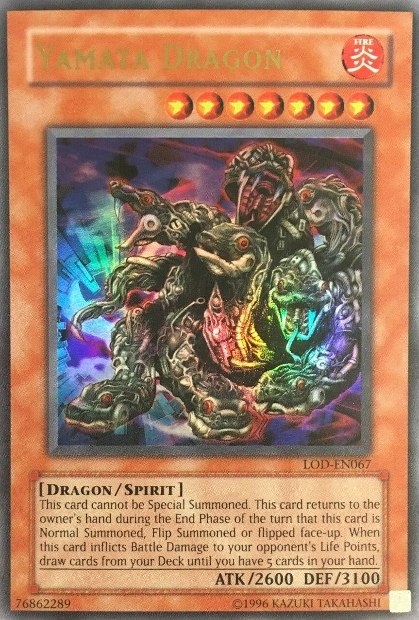 Yamata Dragon [LOD-EN067] Ultra Rare | Shuffle n Cut Hobbies & Games