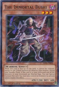 The Immortal Bushi (Shatterfoil) [BP03-EN036] Common | Shuffle n Cut Hobbies & Games