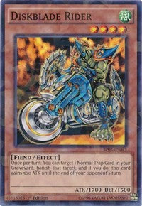 Diskblade Rider (Shatterfoil) [BP03-EN043] Rare | Shuffle n Cut Hobbies & Games