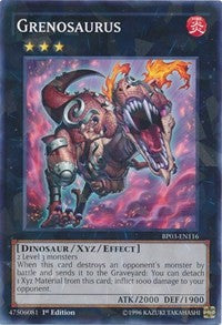 Grenosaurus (Shatterfoil) [BP03-EN116] Rare | Shuffle n Cut Hobbies & Games