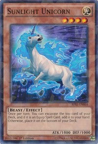 Sunlight Unicorn (Shatterfoil) [BP03-EN064] Shatterfoil Rare | Shuffle n Cut Hobbies & Games