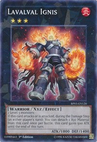 Lavalval Ignis (Shatterfoil) [BP03-EN120] Rare | Shuffle n Cut Hobbies & Games