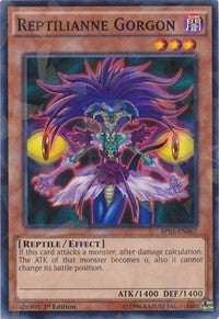 Reptilianne Gorgon (Shatterfoil) [BP03-EN067] Common | Shuffle n Cut Hobbies & Games