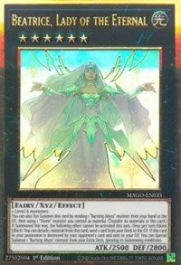 Beatrice, Lady of the Eternal [MAGO-EN035] Gold Rare | Shuffle n Cut Hobbies & Games