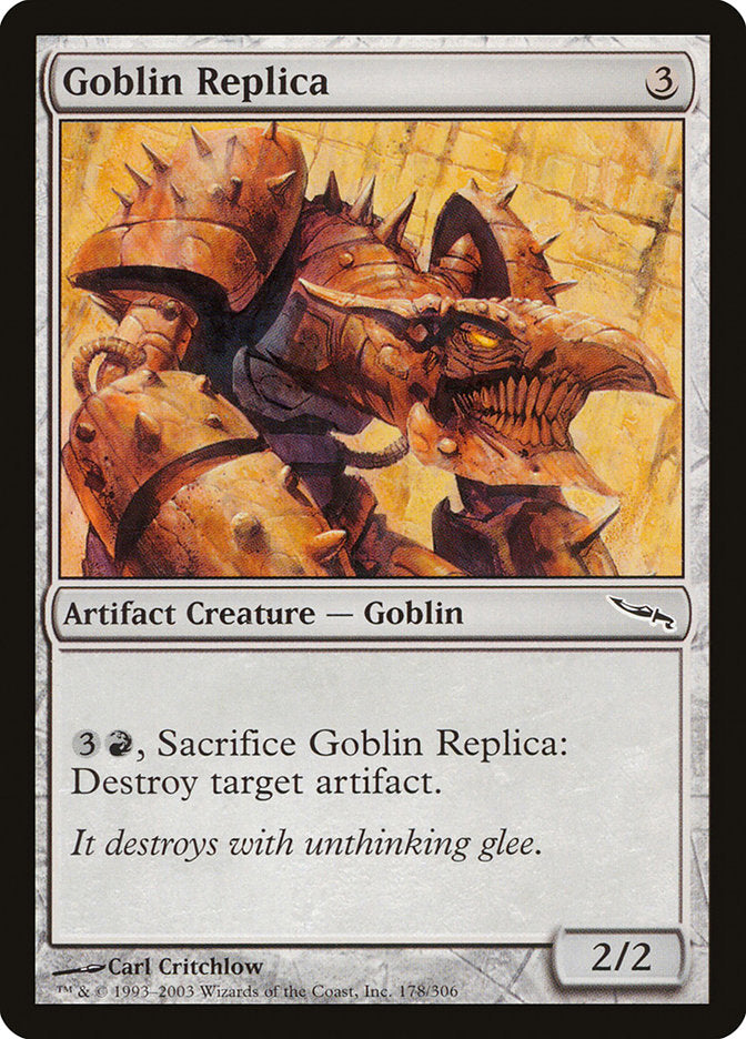 Goblin Replica [Mirrodin] | Shuffle n Cut Hobbies & Games