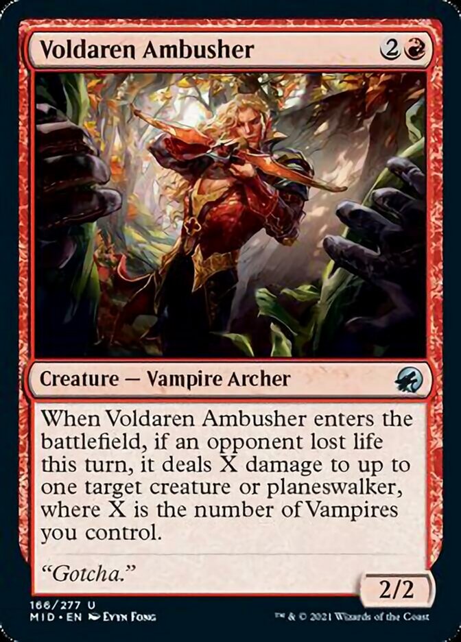 Voldaren Ambusher [Innistrad: Midnight Hunt] | Shuffle n Cut Hobbies & Games