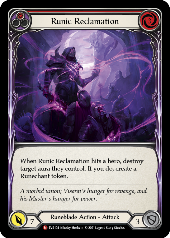 Runic Reclamation [EVR104] (Everfest)  1st Edition Rainbow Foil | Shuffle n Cut Hobbies & Games