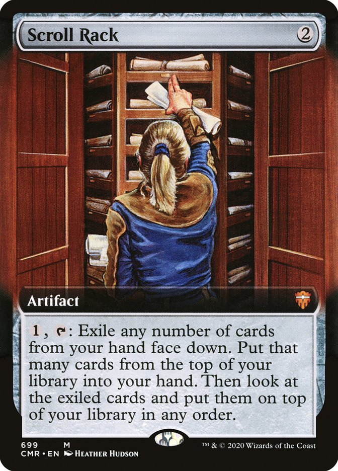 Scroll Rack (Extended Art) [Commander Legends] | Shuffle n Cut Hobbies & Games