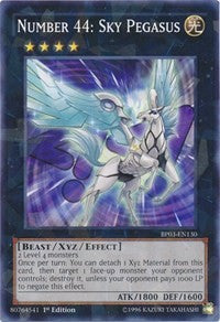 Number 44: Sky Pegasus (Shatterfoil) [BP03-EN130] Shatterfoil Rare | Shuffle n Cut Hobbies & Games