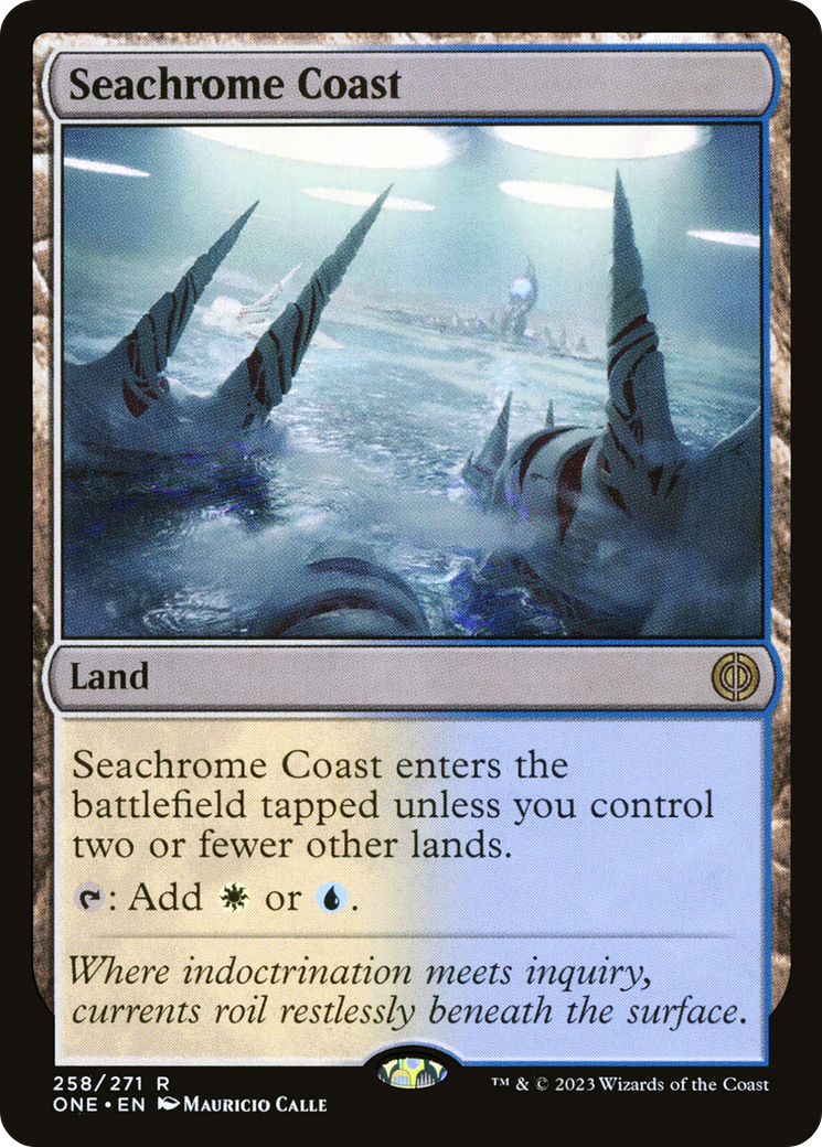 Seachrome Coast [Phyrexia: All Will Be One] | Shuffle n Cut Hobbies & Games