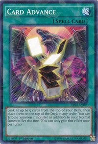 Card Advance (Shatterfoil) [BP03-EN185] Common | Shuffle n Cut Hobbies & Games