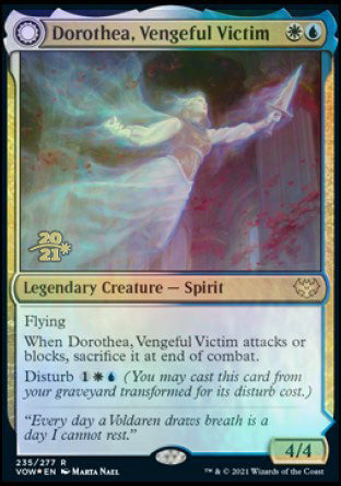 Dorothea, Vengeful Victim // Dorothea's Retribution [Innistrad: Crimson Vow Prerelease Promos] | Shuffle n Cut Hobbies & Games