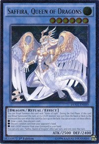 Saffira, Queen of Dragons (UTR) [DUEA-EN050] Ultimate Rare | Shuffle n Cut Hobbies & Games