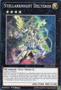 Stellarknight Delteros [DUEA-EN053] Secret Rare | Shuffle n Cut Hobbies & Games