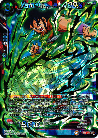 Yamcha, at 100-Percent (BT5-009) [Miraculous Revival] | Shuffle n Cut Hobbies & Games