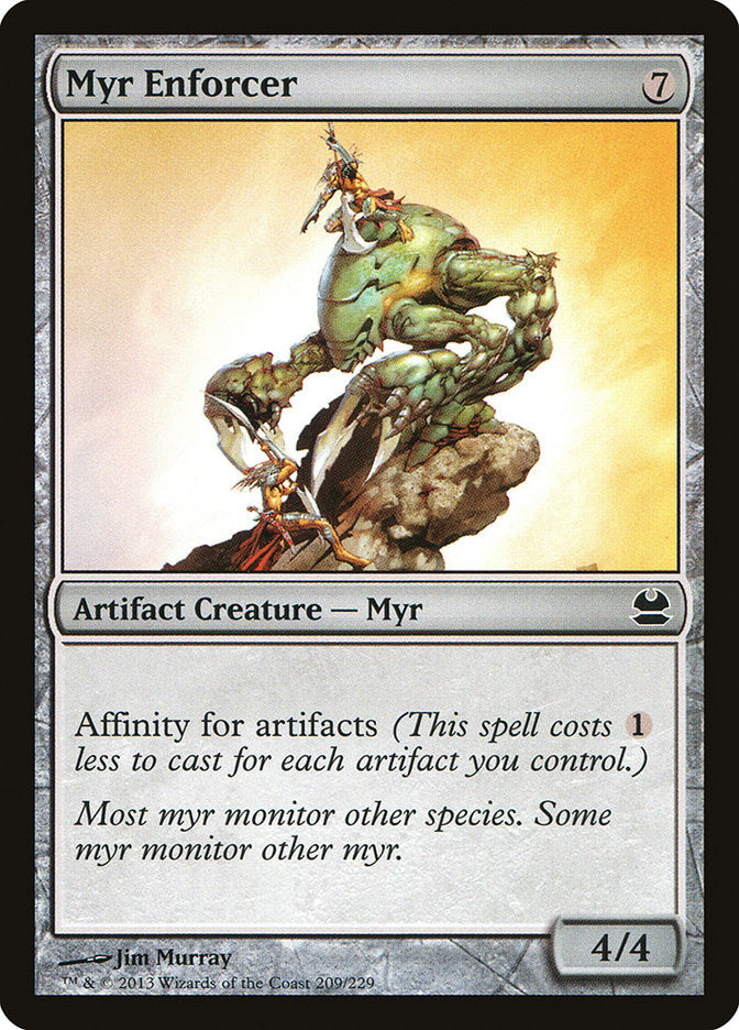 Myr Enforcer [Modern Masters] | Shuffle n Cut Hobbies & Games