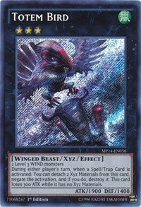 Totem Bird [MP14-EN056] Secret Rare | Shuffle n Cut Hobbies & Games