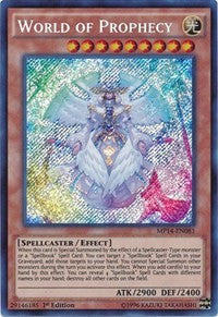 World of Prophecy [MP14-EN081] Secret Rare | Shuffle n Cut Hobbies & Games