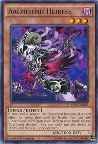 Archfiend Heiress [MP14-EN082] Rare | Shuffle n Cut Hobbies & Games