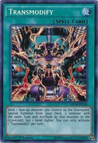 Transmodify [MP14-EN106] Secret Rare | Shuffle n Cut Hobbies & Games