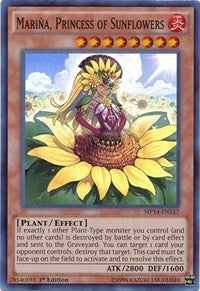 Mariña, Princess of Sunflowers [MP14-EN157] Super Rare | Shuffle n Cut Hobbies & Games