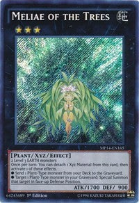 Meliae of the Trees [MP14-EN165] Secret Rare | Shuffle n Cut Hobbies & Games