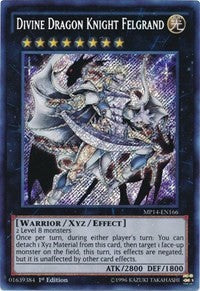 Divine Dragon Knight Felgrand [MP14-EN166] Secret Rare | Shuffle n Cut Hobbies & Games