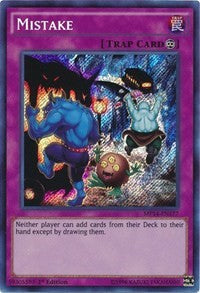 Mistake [MP14-EN177] Secret Rare | Shuffle n Cut Hobbies & Games