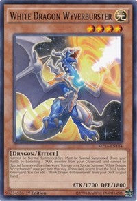 White Dragon Wyverburster [MP14-EN184] Common | Shuffle n Cut Hobbies & Games