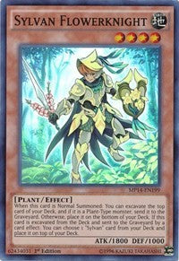 Sylvan Flowerknight [MP14-EN199] Super Rare | Shuffle n Cut Hobbies & Games