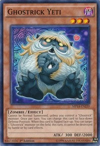 Ghostrick Yeti [MP14-EN239] Common | Shuffle n Cut Hobbies & Games