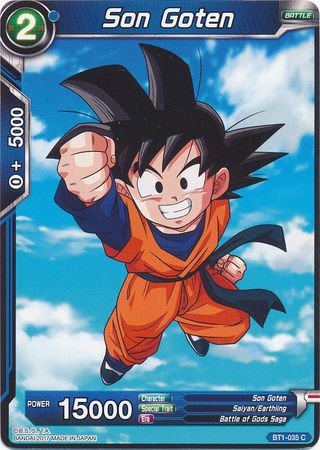 Son Goten [BT1-035] | Shuffle n Cut Hobbies & Games