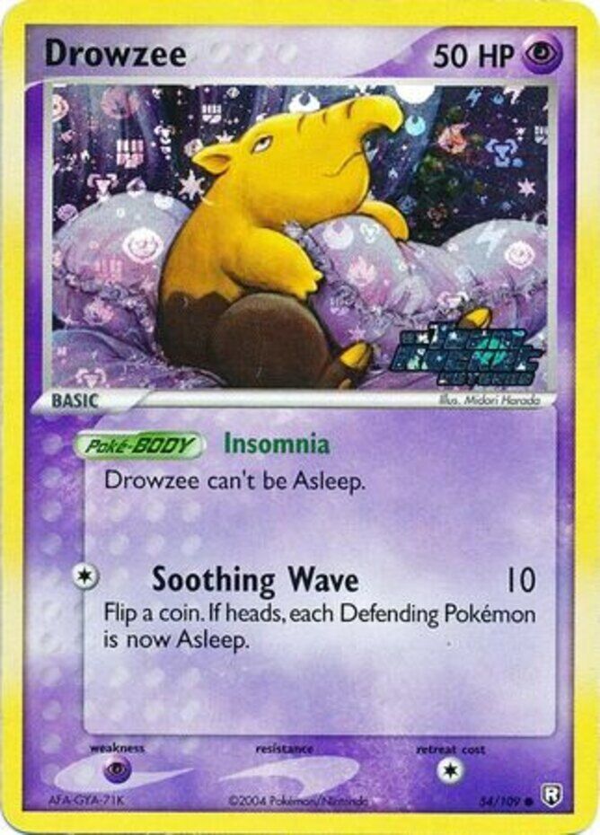 Drowzee (54/109) (Stamped) [EX: Team Rocket Returns] | Shuffle n Cut Hobbies & Games