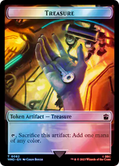 Copy // Treasure (0062) Double-Sided Token (Surge Foil) [Doctor Who Tokens] | Shuffle n Cut Hobbies & Games