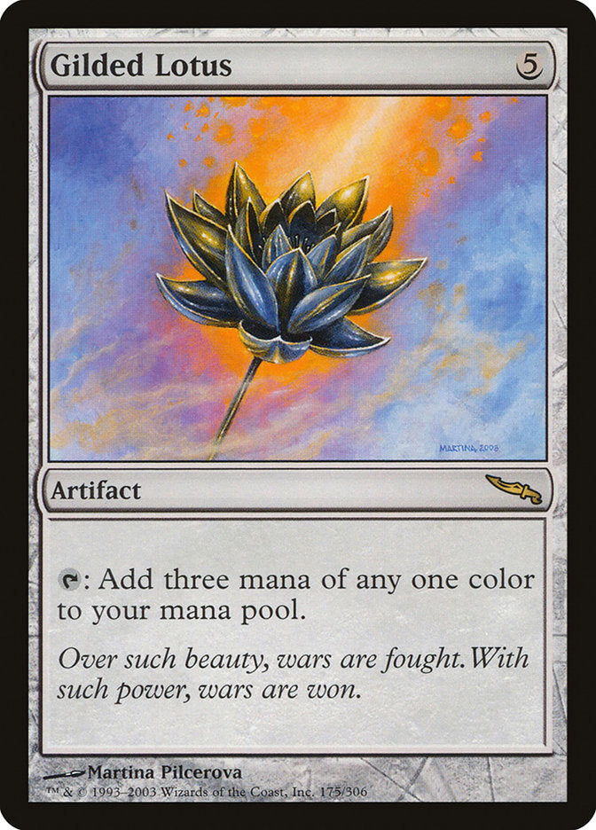 Gilded Lotus [Mirrodin] | Shuffle n Cut Hobbies & Games