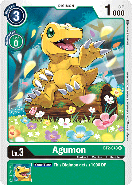 Agumon [BT2-043] [Release Special Booster Ver.1.0] | Shuffle n Cut Hobbies & Games