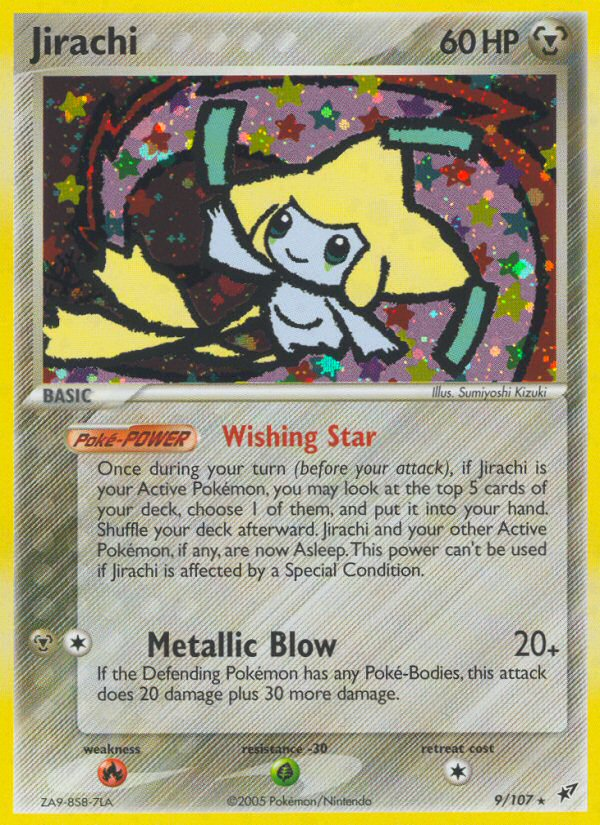 Jirachi (9/107) [EX: Deoxys] | Shuffle n Cut Hobbies & Games